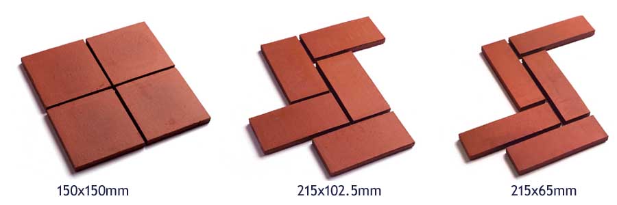 Red Quarry Tile product shot